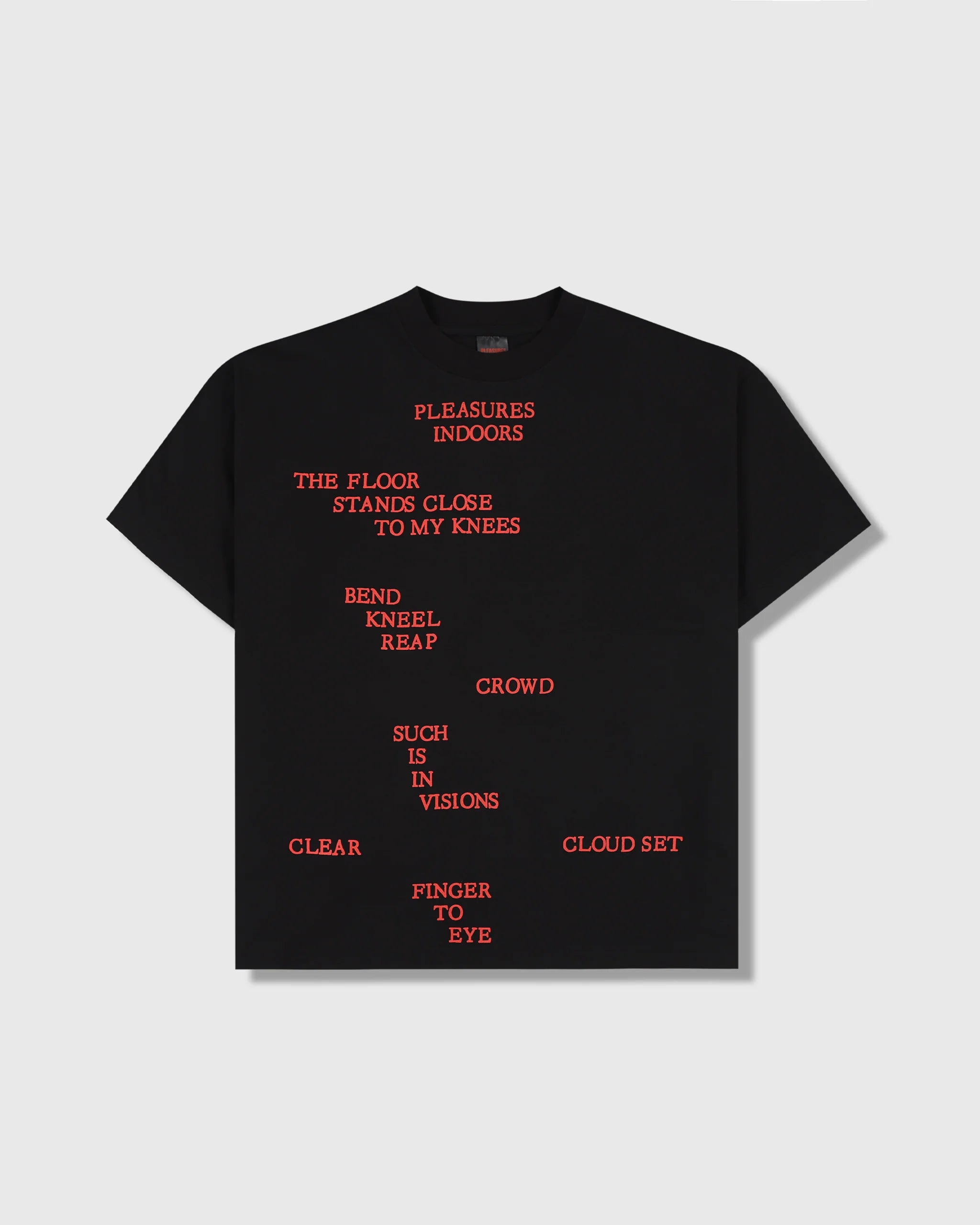 Pleasures Indoors T-Shirt Black