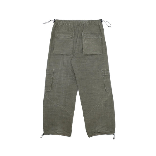 JUNGLES JUNGLES BAGGY WASHED CARGO PANTS