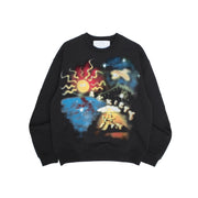 Jungles Jungles Anxiety Airbrush Crewneck - Gallery Streetwear