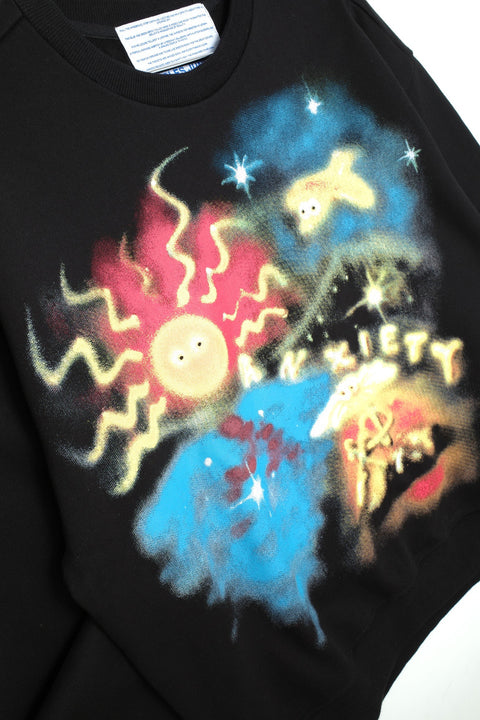 Jungles Jungles Anxiety Airbrush Crewneck - Gallery Streetwear