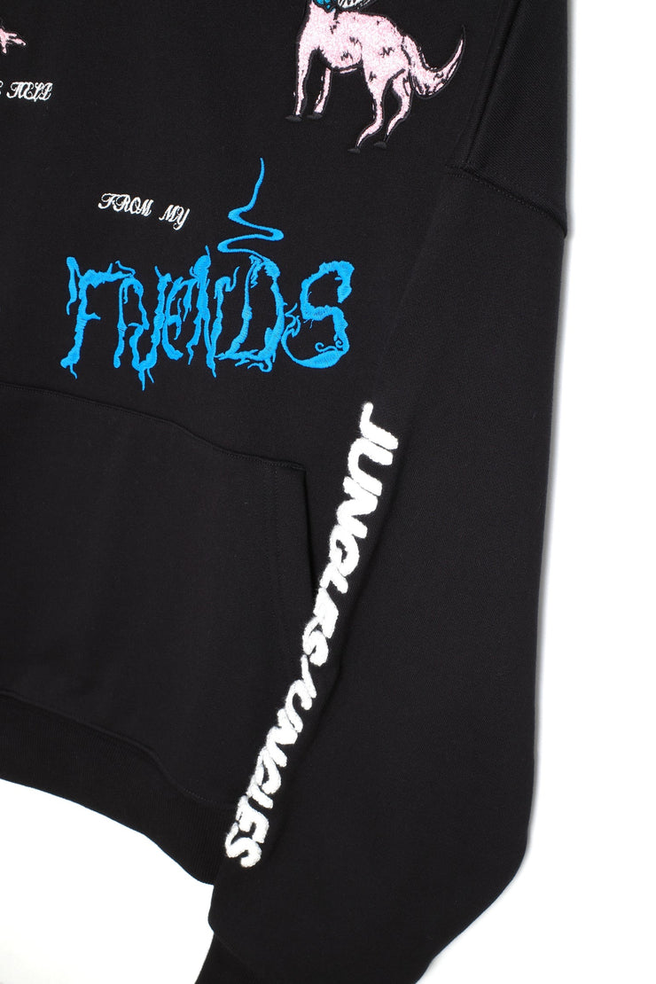 Jungles Jungles Friends Chenille Hoodie - Gallery Streetwear