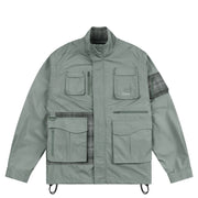 Dime | Fishing Zip-off Jacket Olive - Gallery Streetwear