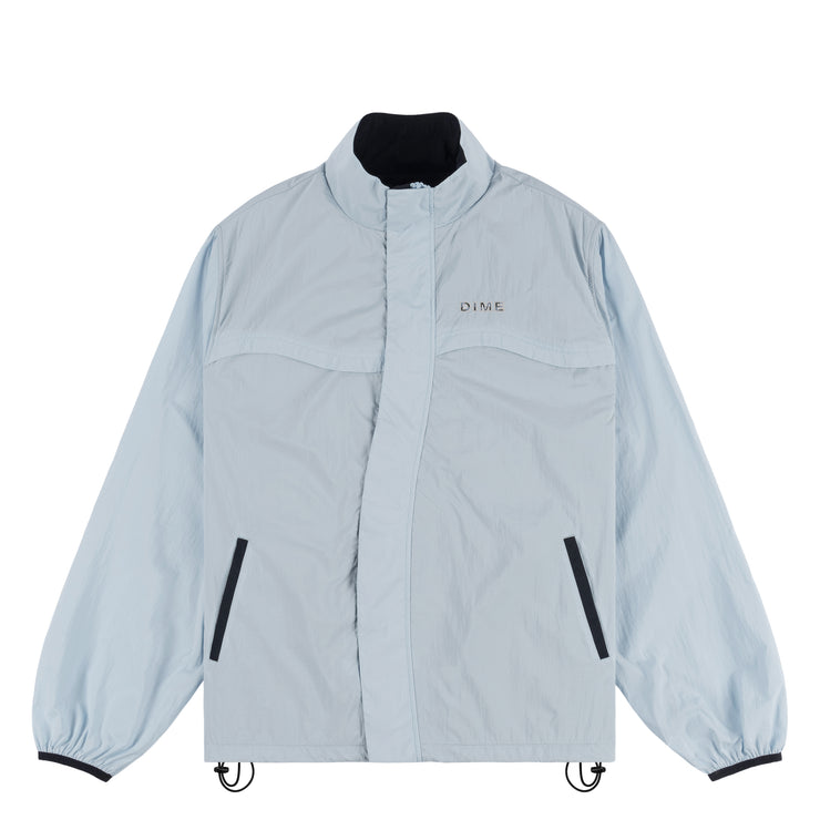 Dime | Warmup Jacket- Light Blue - Gallery Streetwear