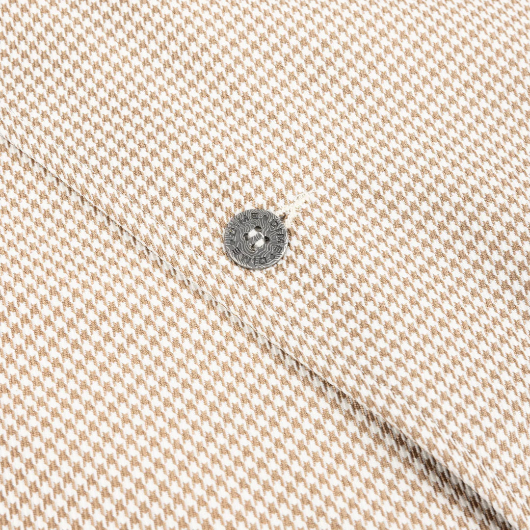 Dime MTL Houndstooth Jacket Beige