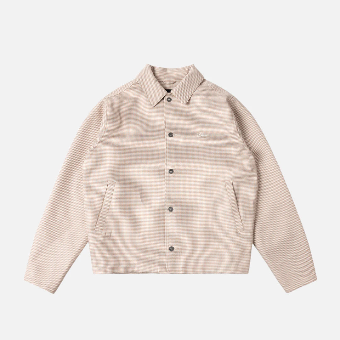 Dime MTL Houndstooth Jacket Beige