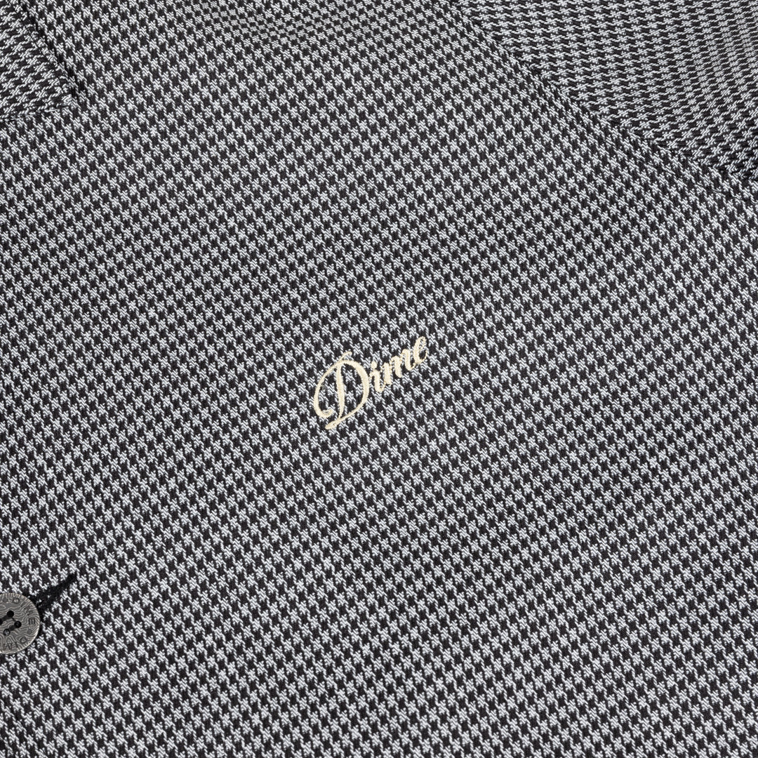 Dime MTL Houndstooth Jacket Grey