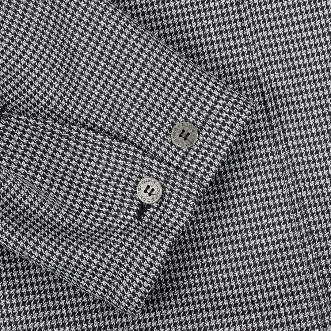 Dime MTL Houndstooth Jacket Grey