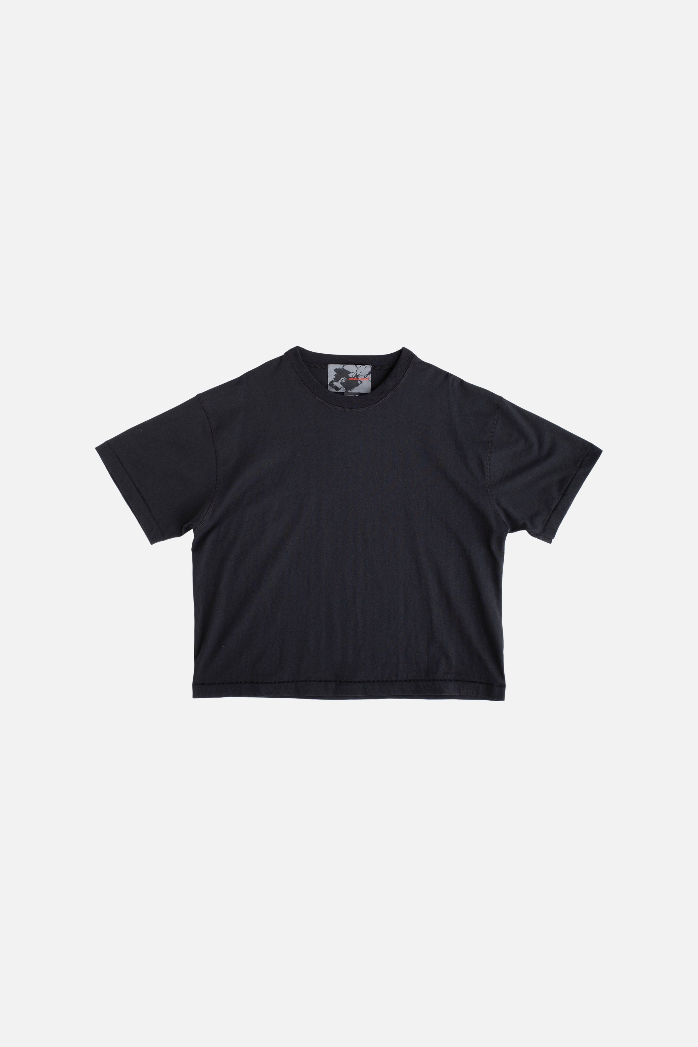 Jungles Jungles Everyday Tee in black, front view