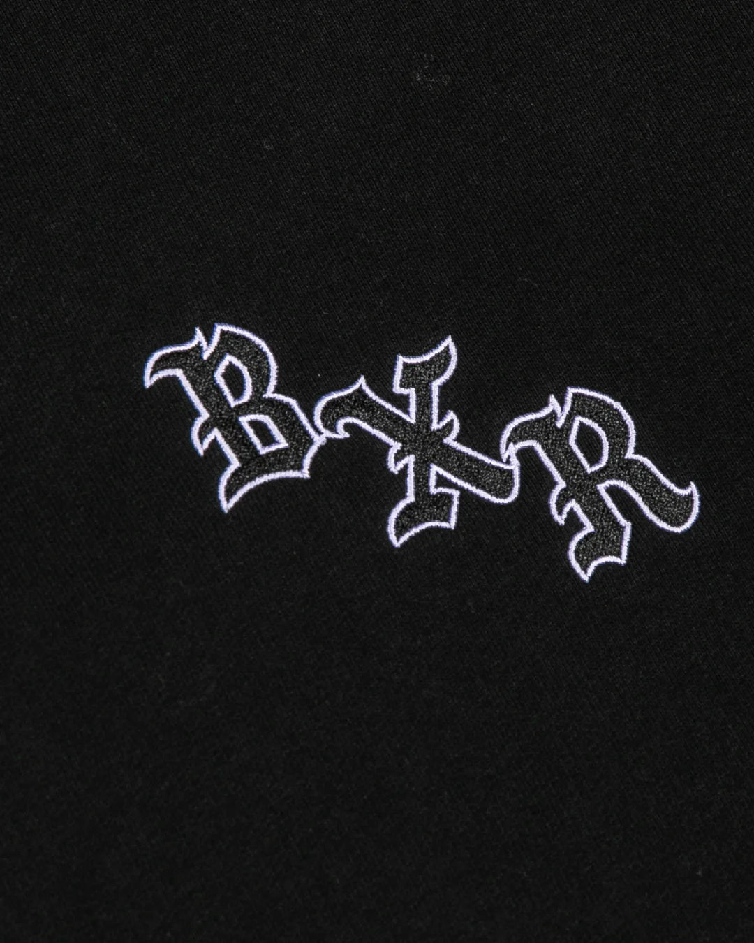 Born X Raised BXR Jumbo Arch Hoodie - Black