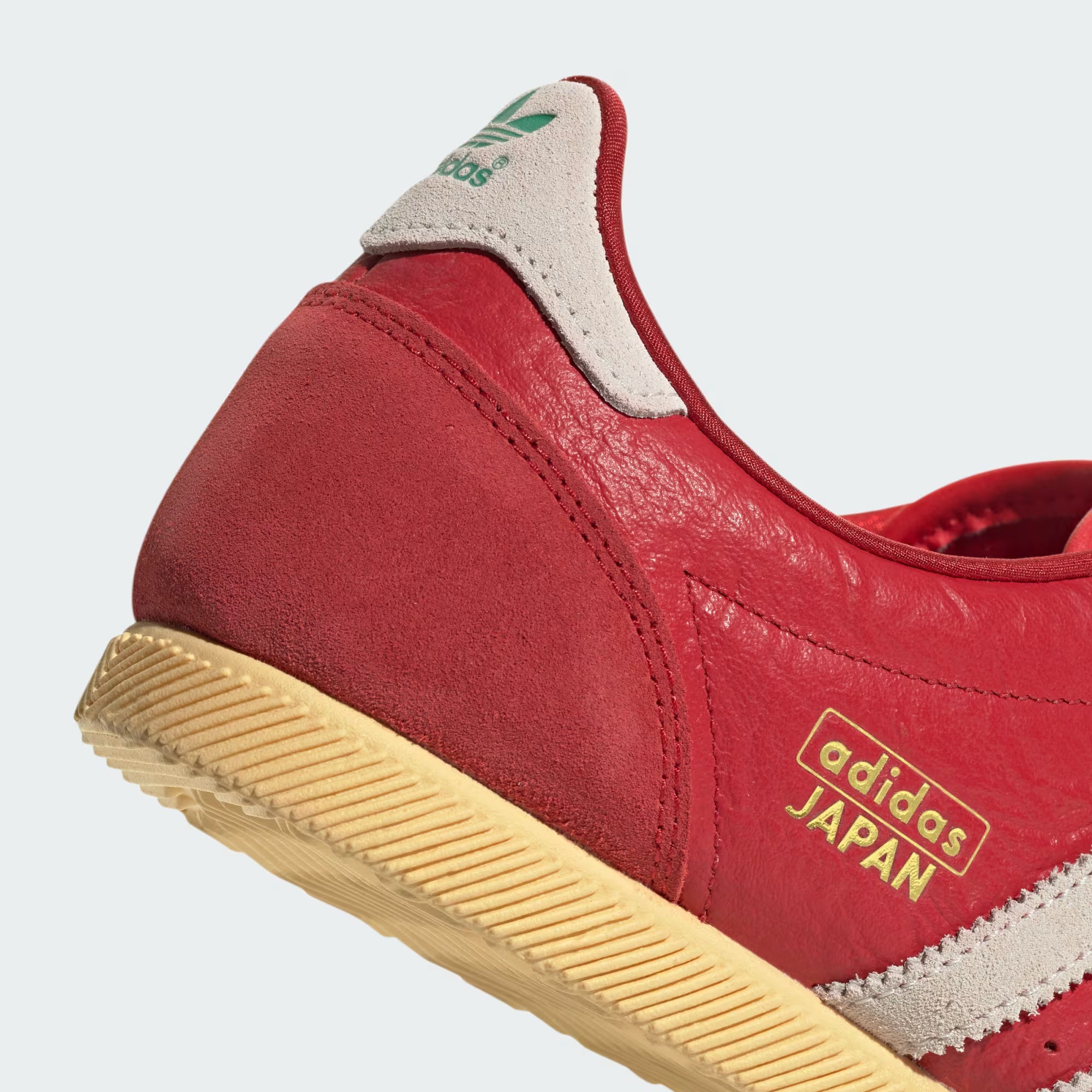 Adidas Women’s Japan Shoe - Red heel of shoes