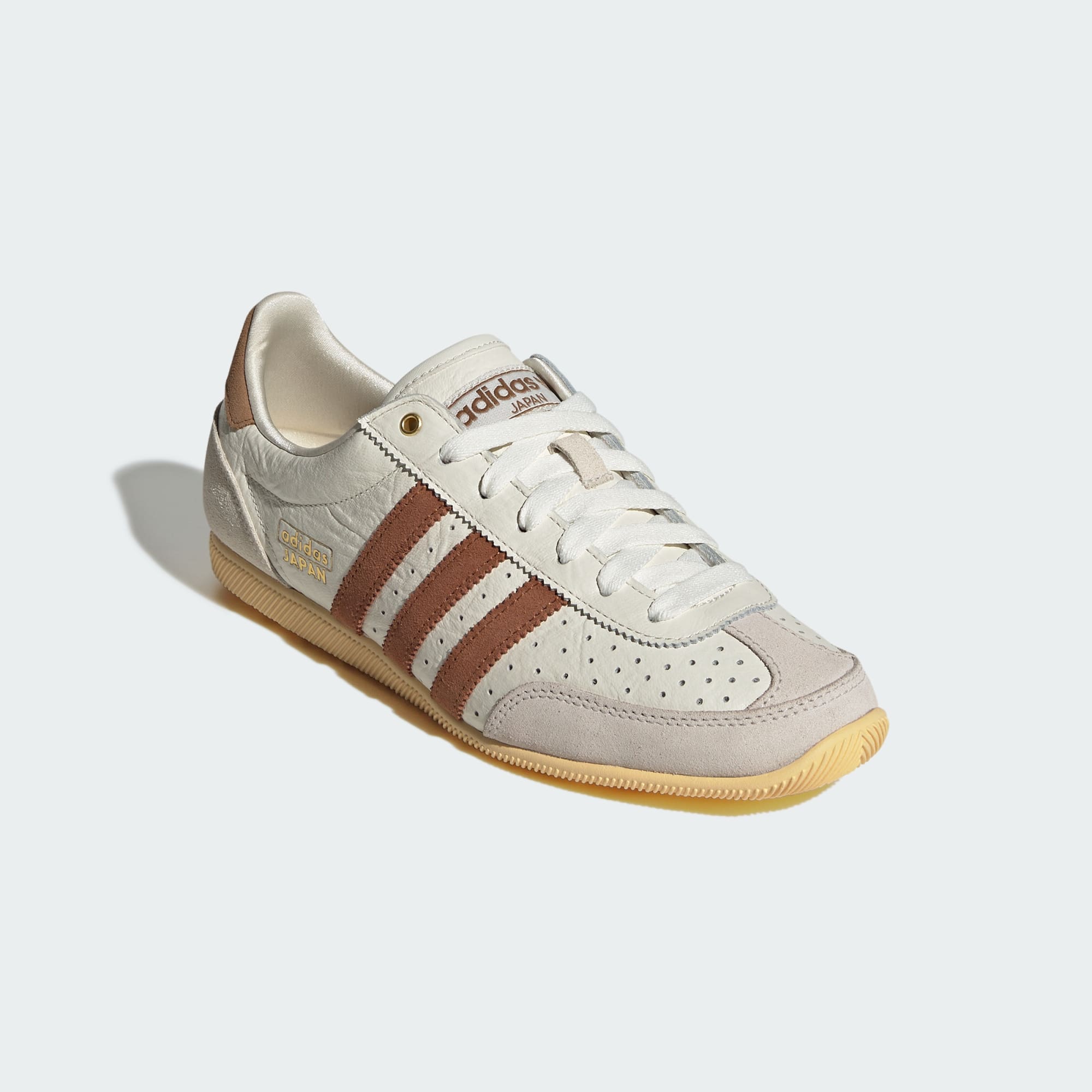 Adidas Women's Japan Off White Dusky Bronze heel detail
