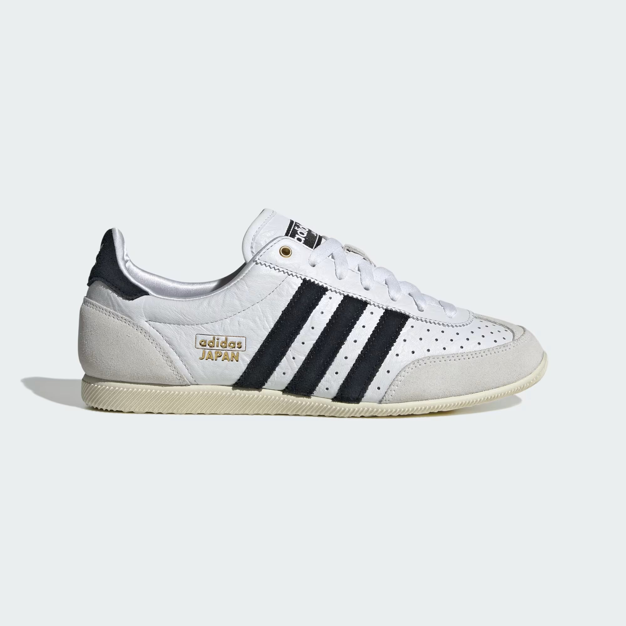 Adidas Women’s Japan Shoe — Cloud White / Core Black now at Gallery Streetwear Canada, Kelowna's Best shoe store
