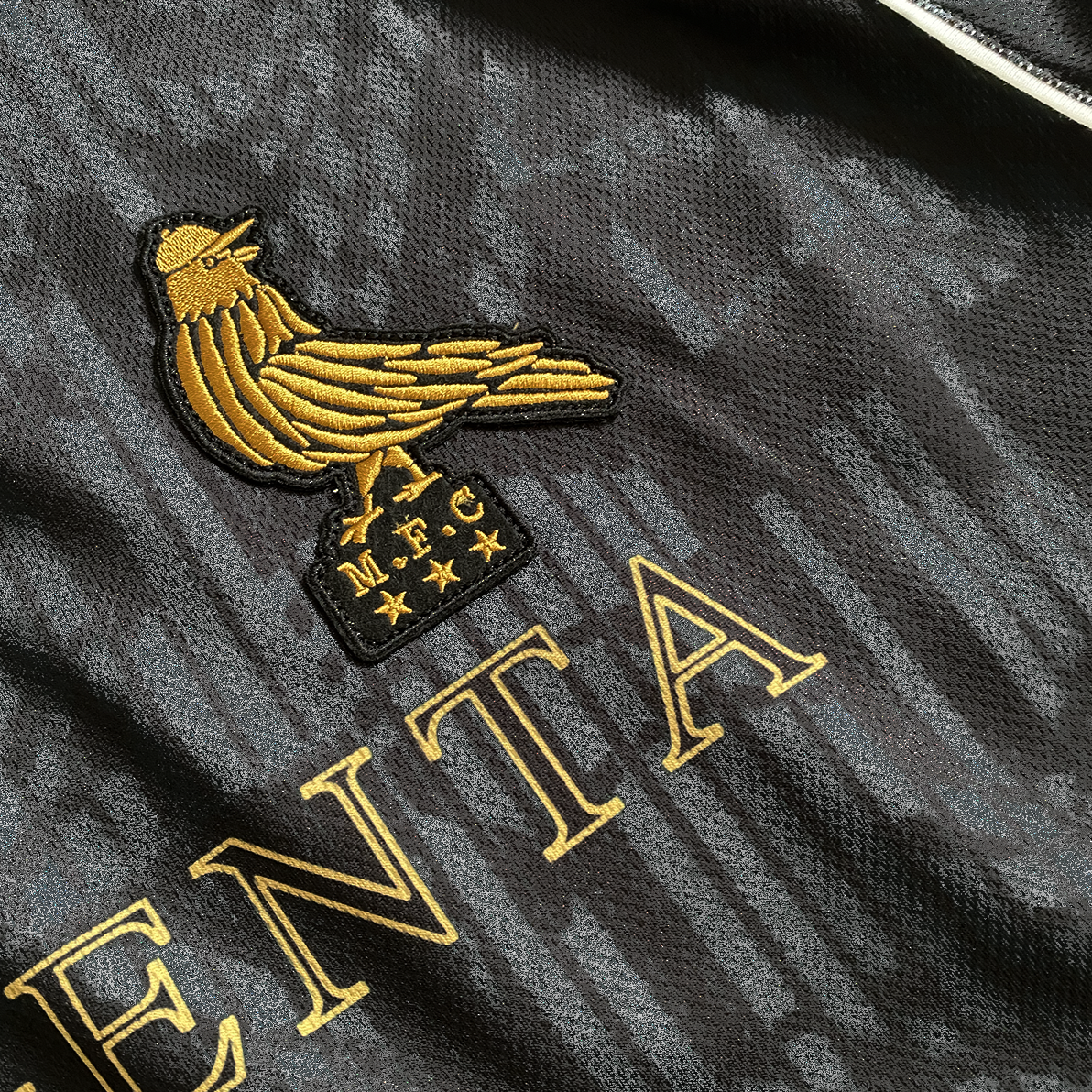 Magenta Tati FC Jersey Black