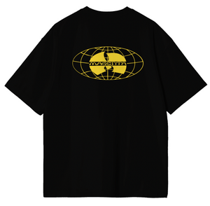 Magenta Shaolin Tee Black