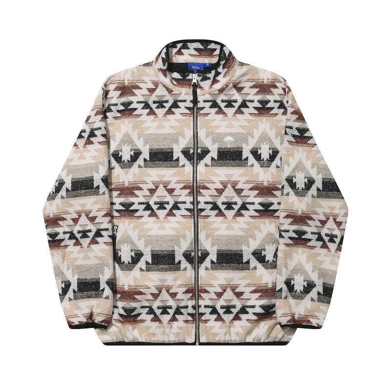 Hélas Lando Full Zip Jacket Off White Multico