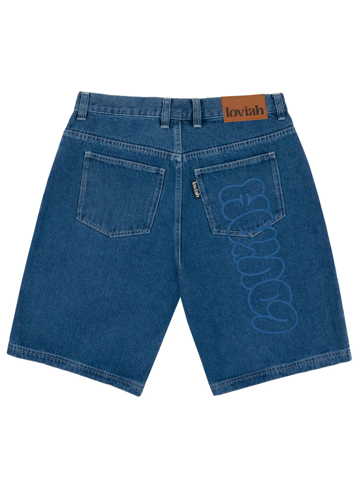 Loviah | Jhorts Denim Shorts Indigo Medium Wash