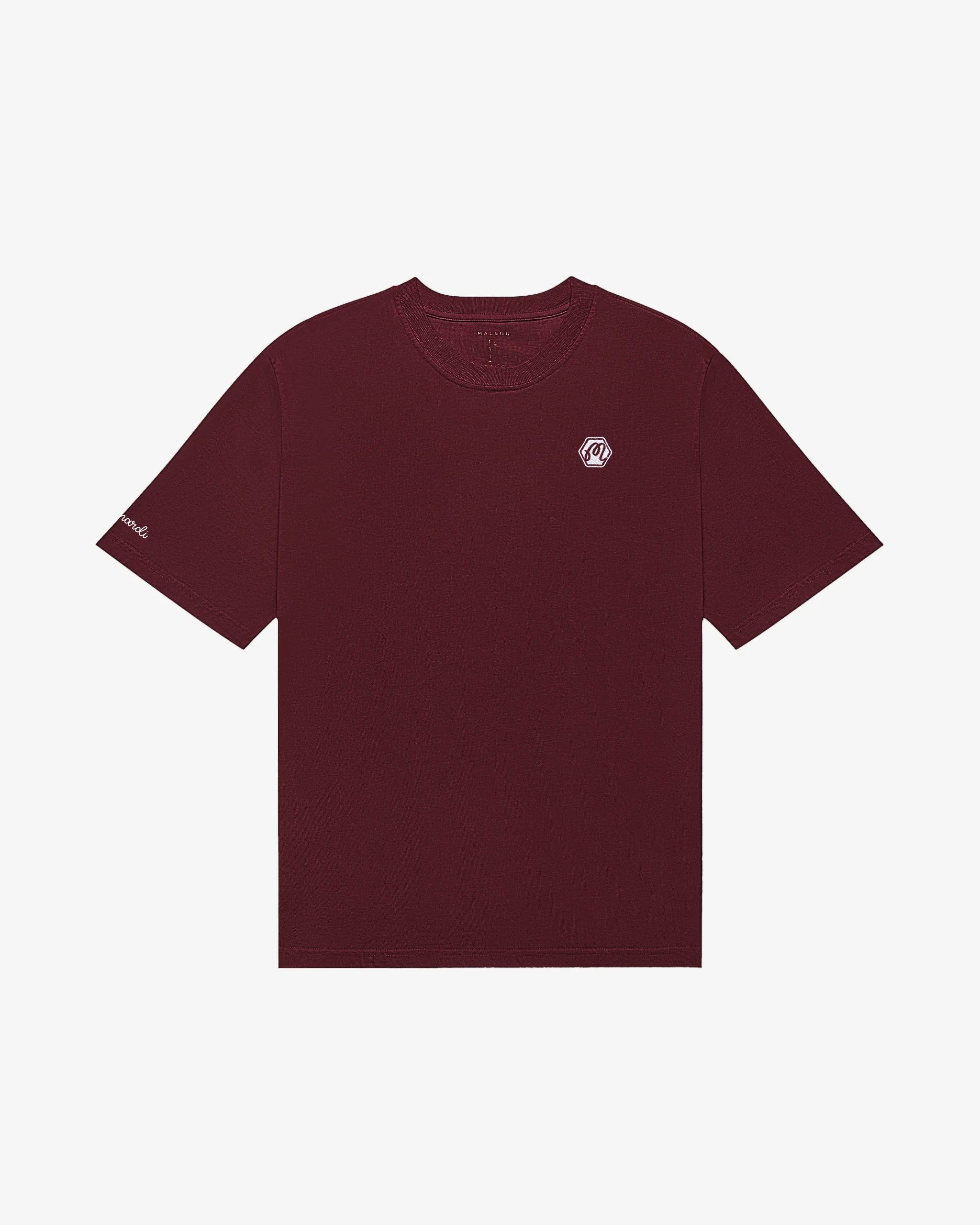 Malbon Golf Bettinardi Gangster Bermuda Tee Cabernet