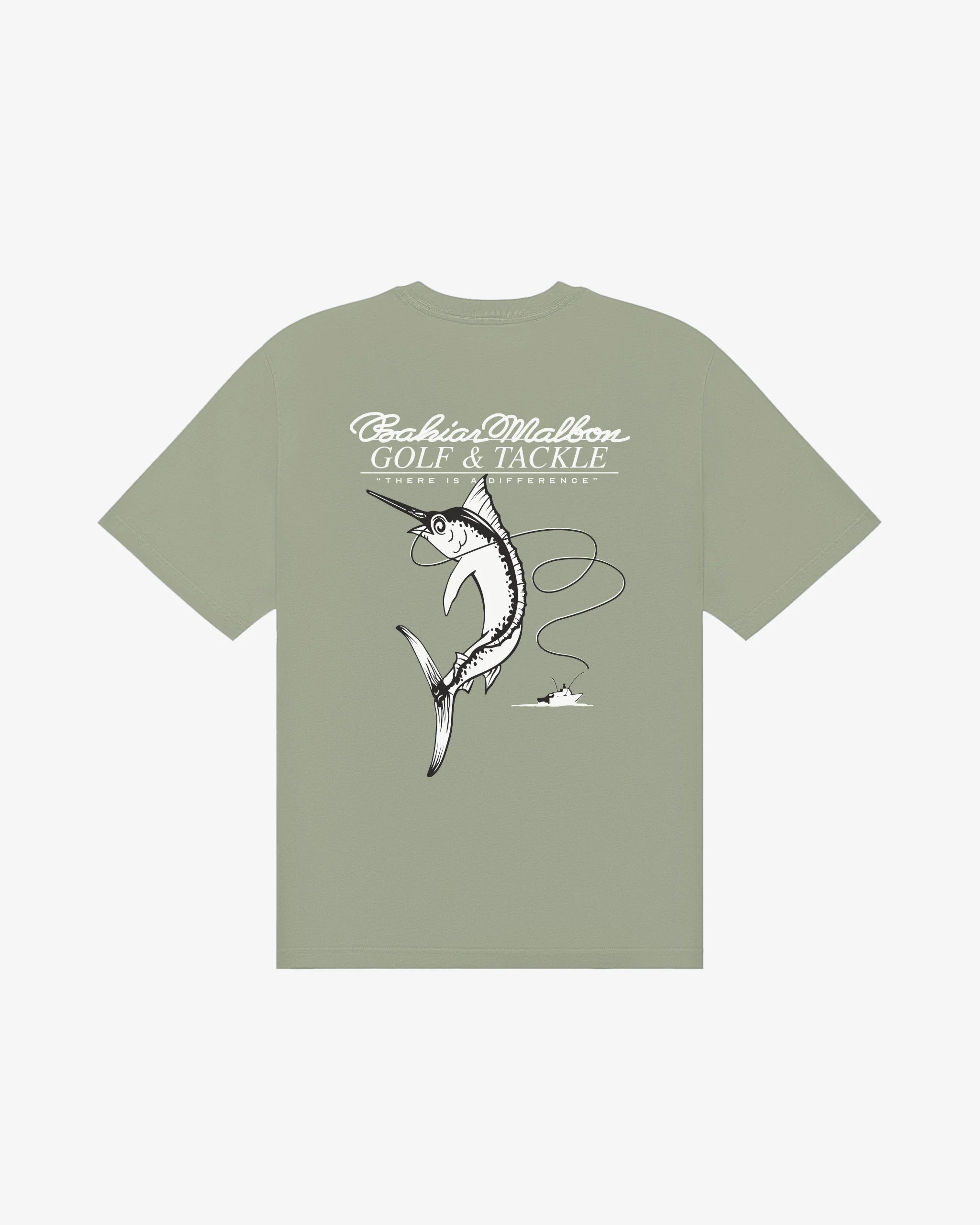 Malbon Golf Bermuda Bahiar Tee – Seagrass