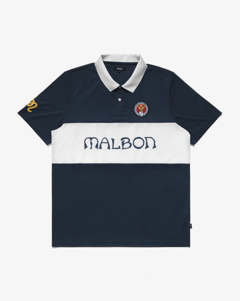 Malbon Golf x Ghostface killa | Rugby Polo Navy