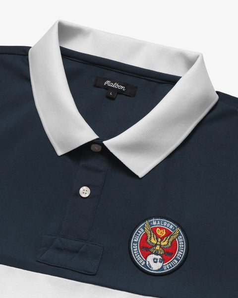 Malbon Golf x Ghostface killa | Rugby Polo Navy