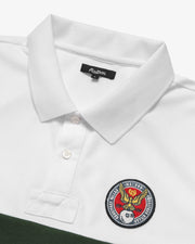 Malbon x Ghostfacekilla | Rugby Polo white