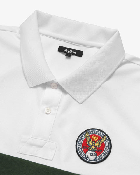 Malbon Golf x Ghostface killa | Rugby Polo white