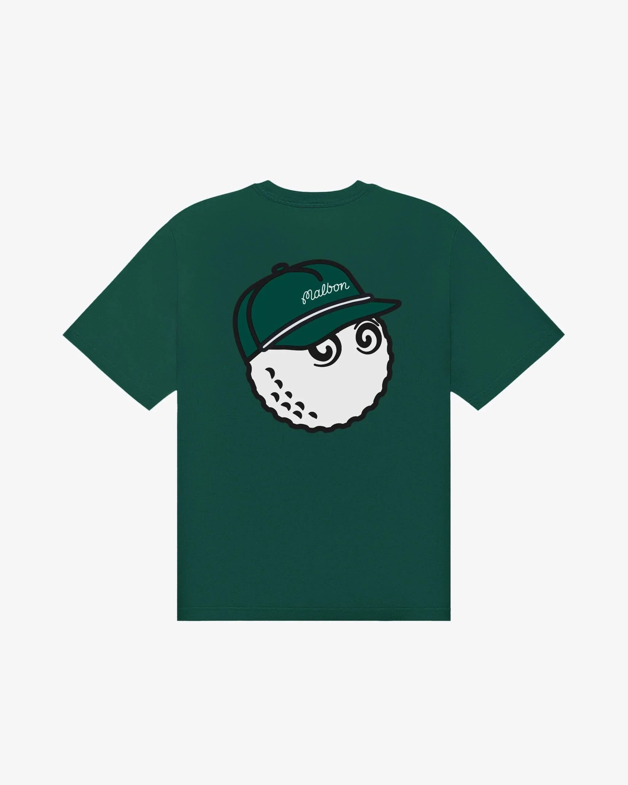 Malbon Golf Bermuda Baldwin Tee - Forest