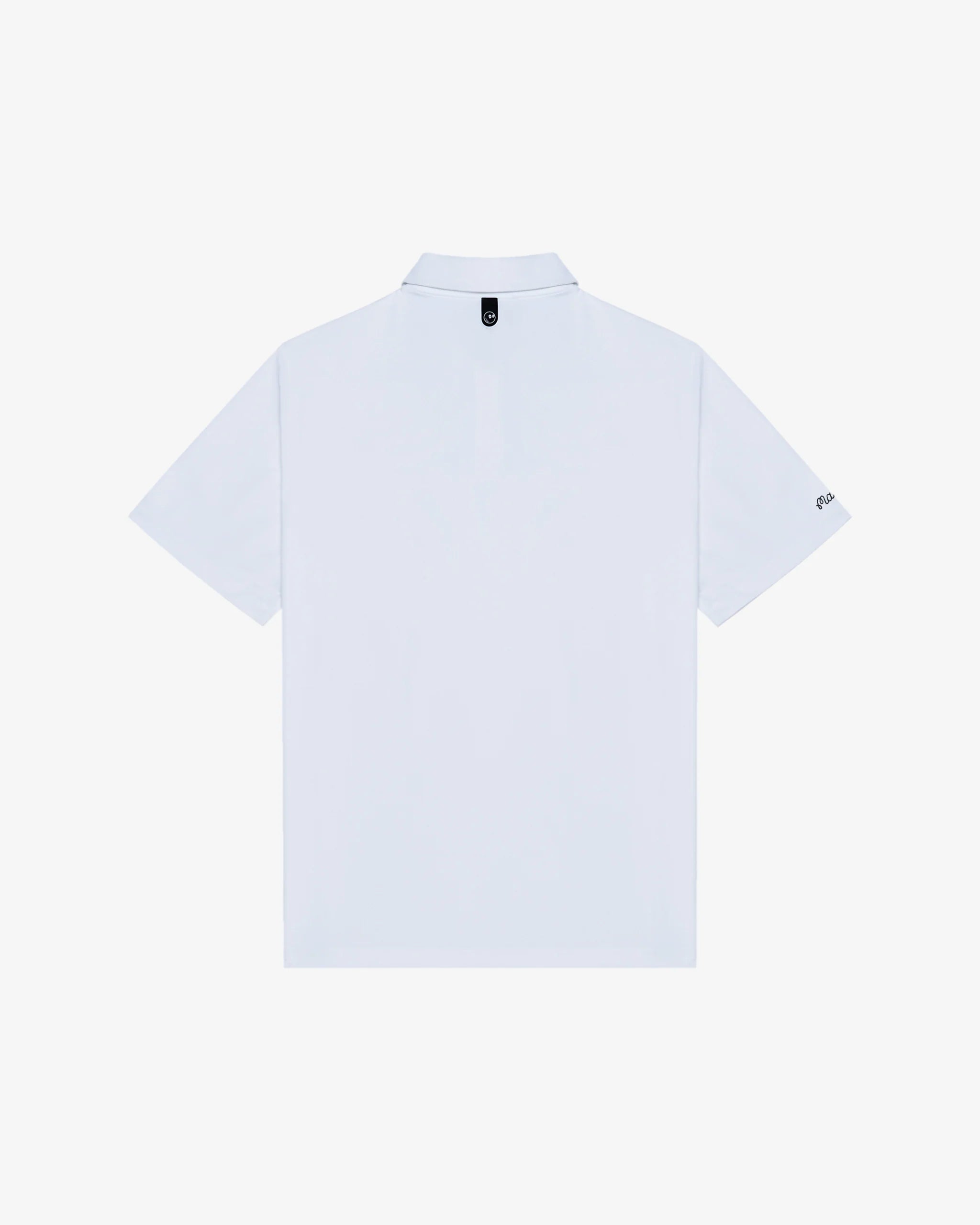 Malbon Golf Fairway Baldwin Polo White