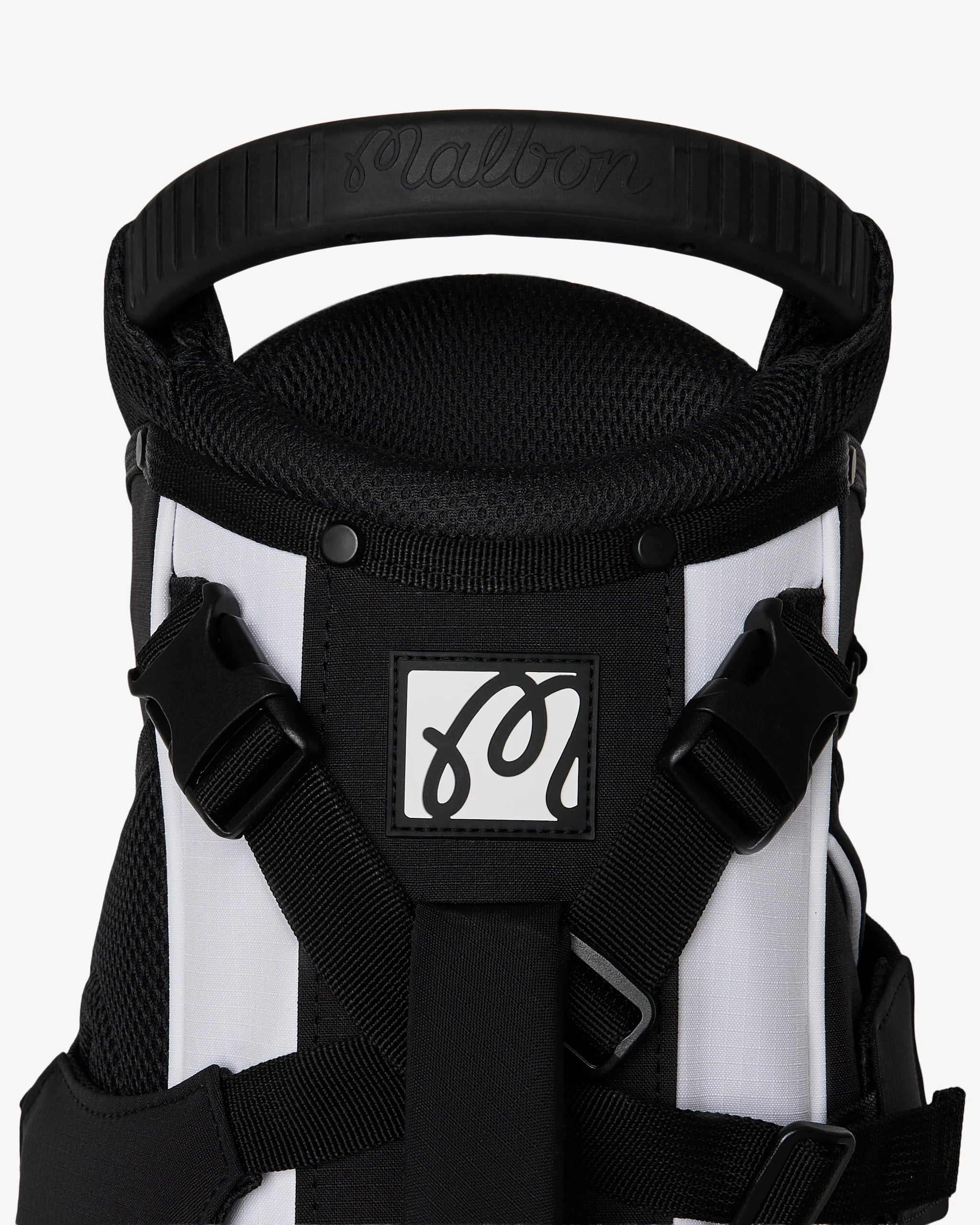 Malbon Golf Icons Walking Bag Black