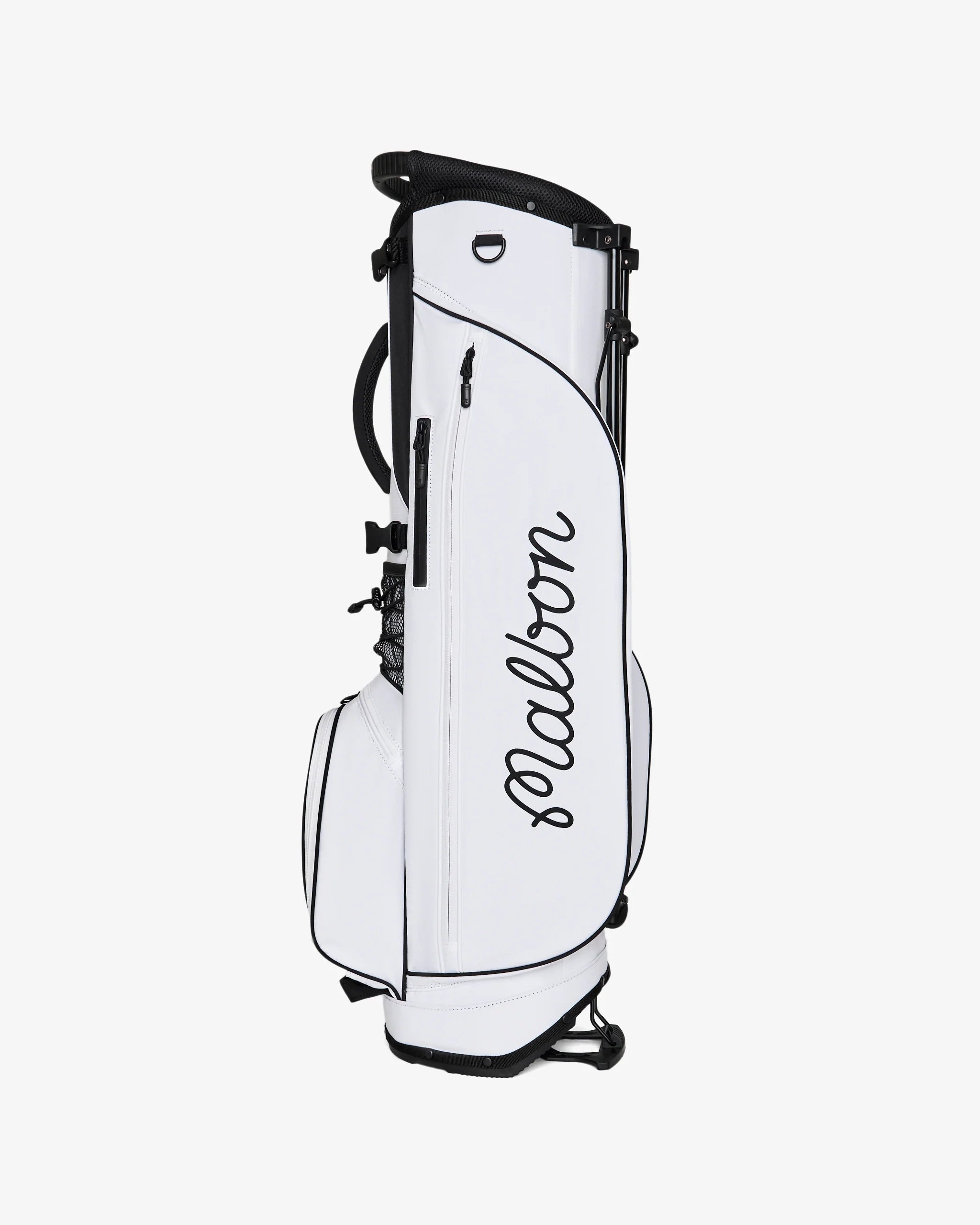 Malbon Golf Icons Walking Bag White