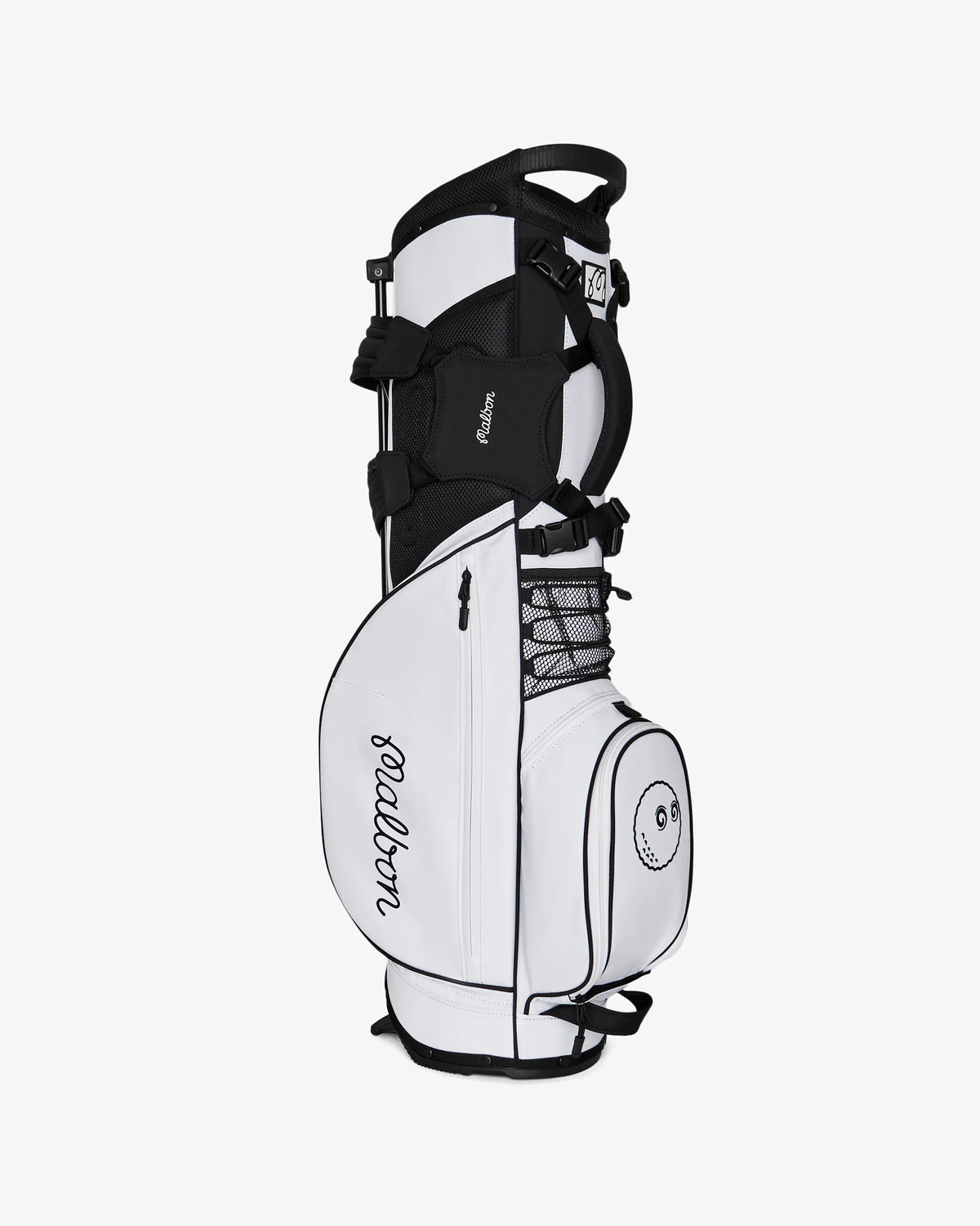 Malbon Golf Icons Walking Bag White | Gallery Streetwear
