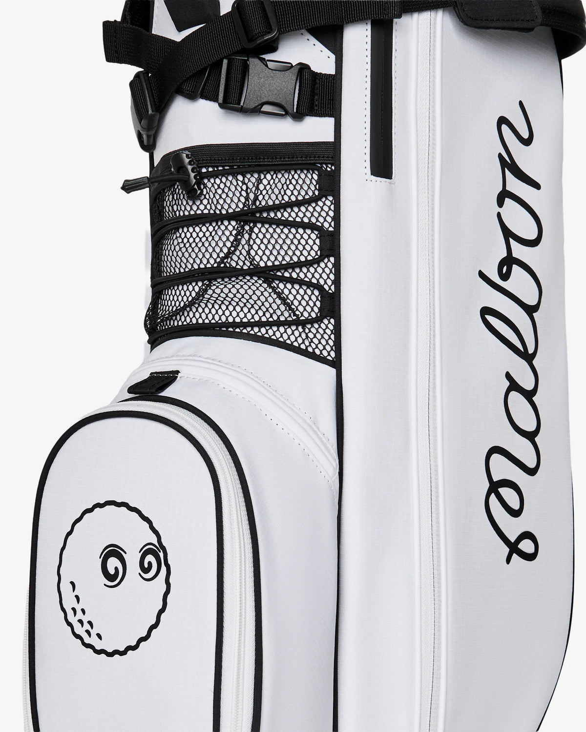 Malbon Golf Icons Walking Bag White | Gallery Streetwear