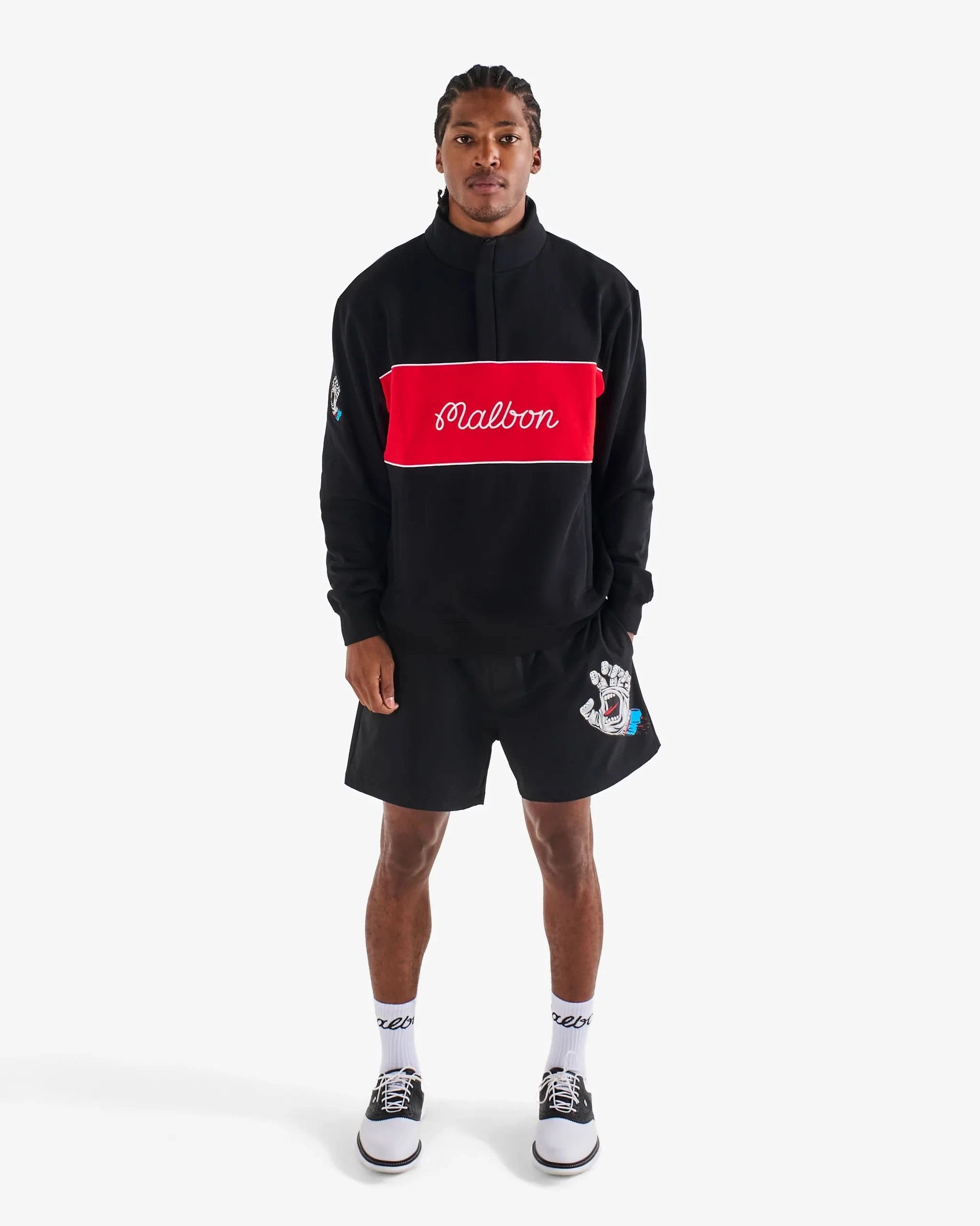 Malbon Golf x Santa Cruz Sweatshirt – Black