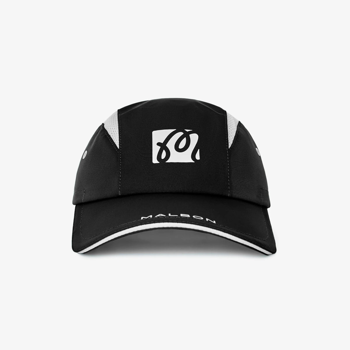 Malbon Golf Mesh Panel Bungee Hat - Black | Gallery Streetwear Canada