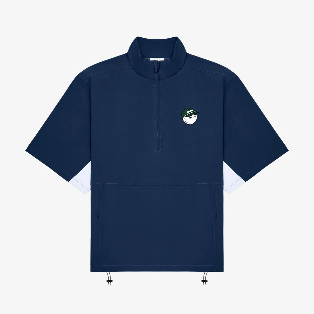 Malbon Golf Pine Windshirt Navy | Gallery Streetwear Canada