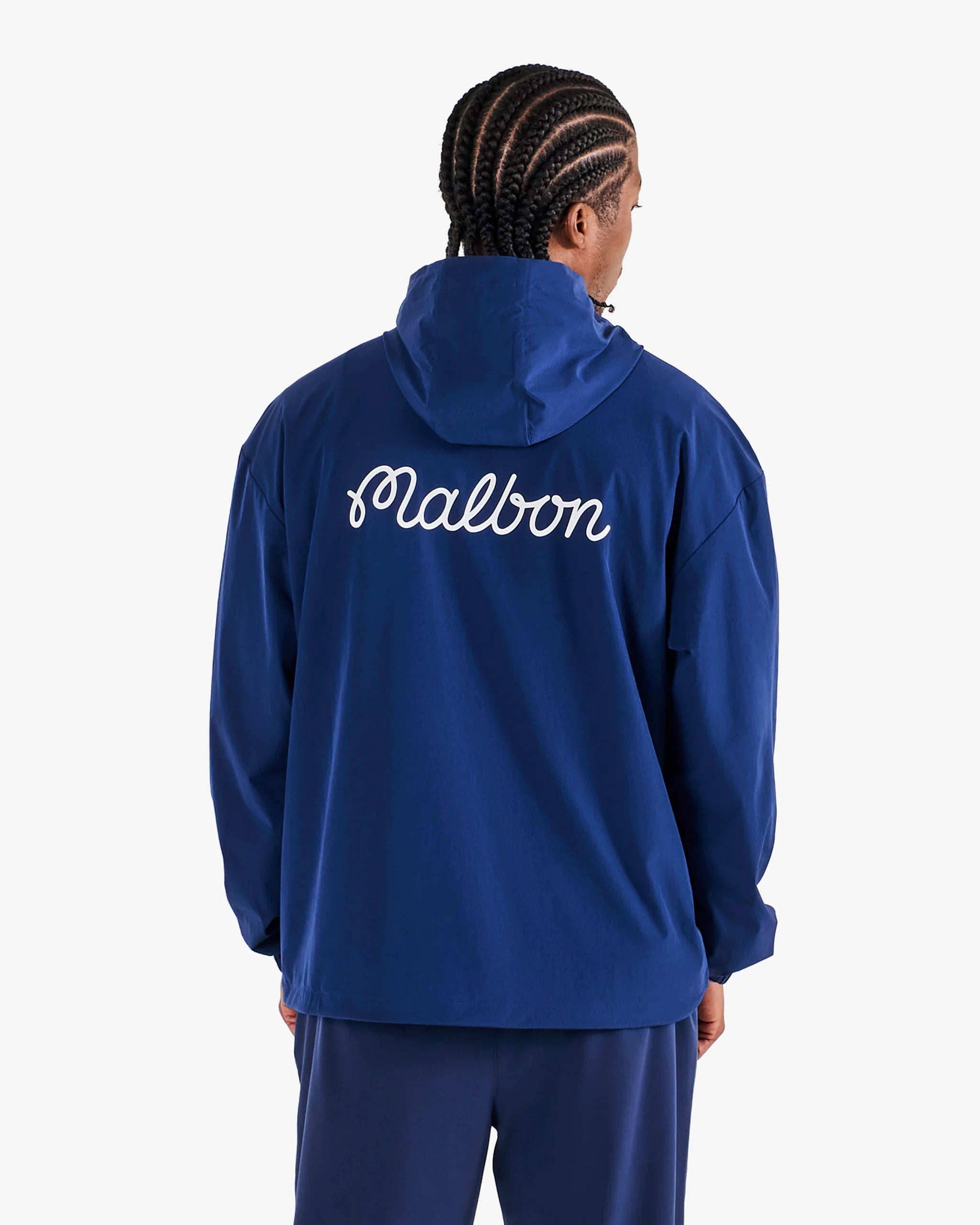 Malbon Golf Ridge Anorak – Navy