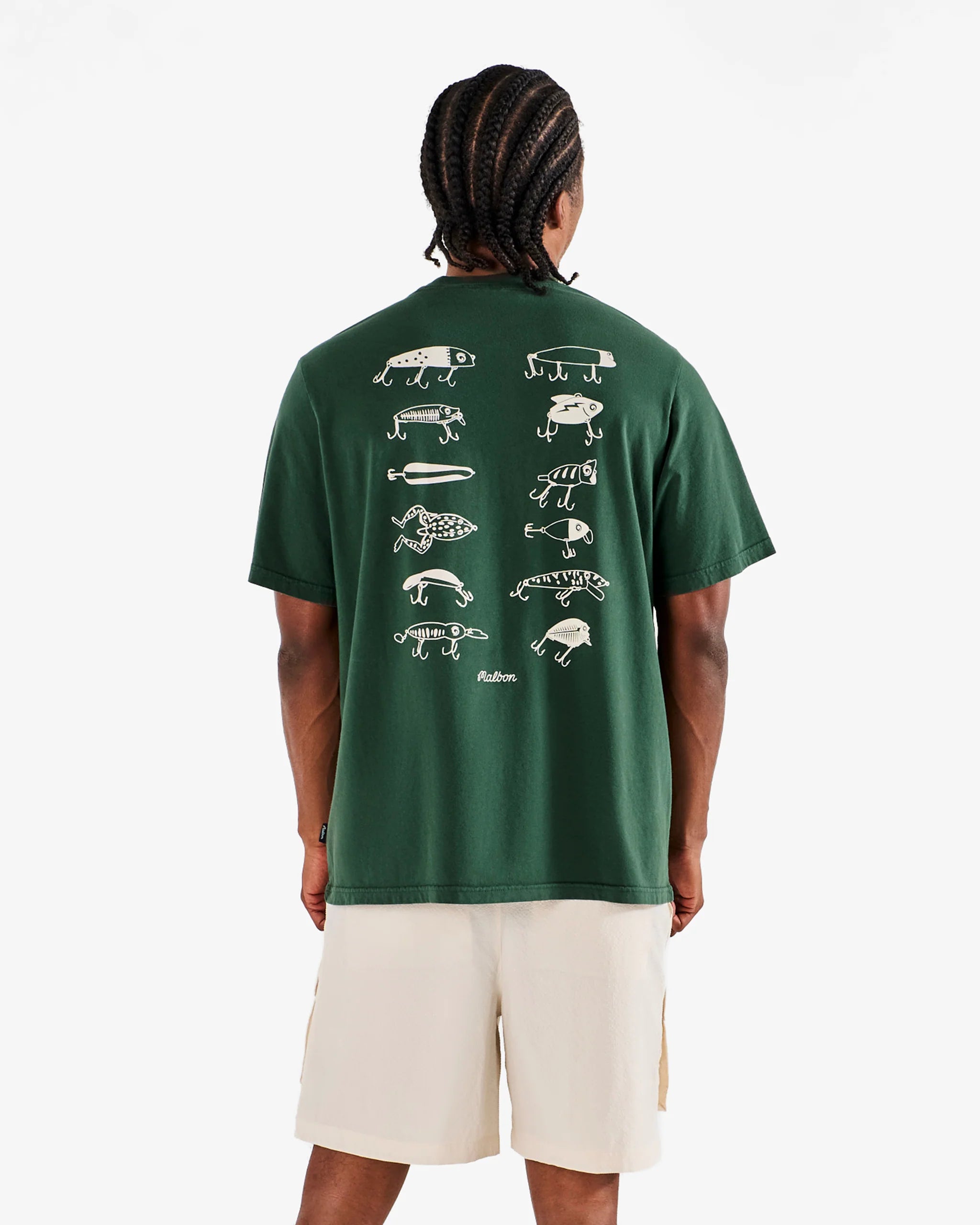 Malbon Golf Bermuda Lures Tee Green