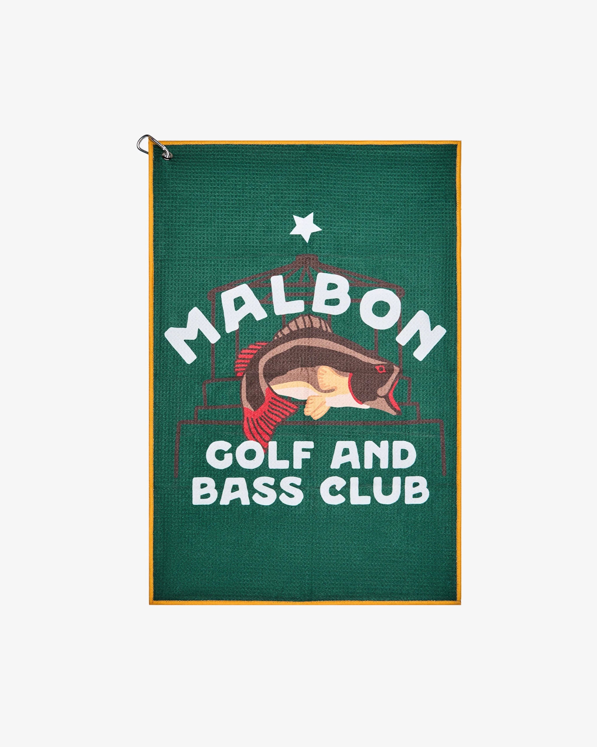 Malbon Golf Bass Club Golf Towel