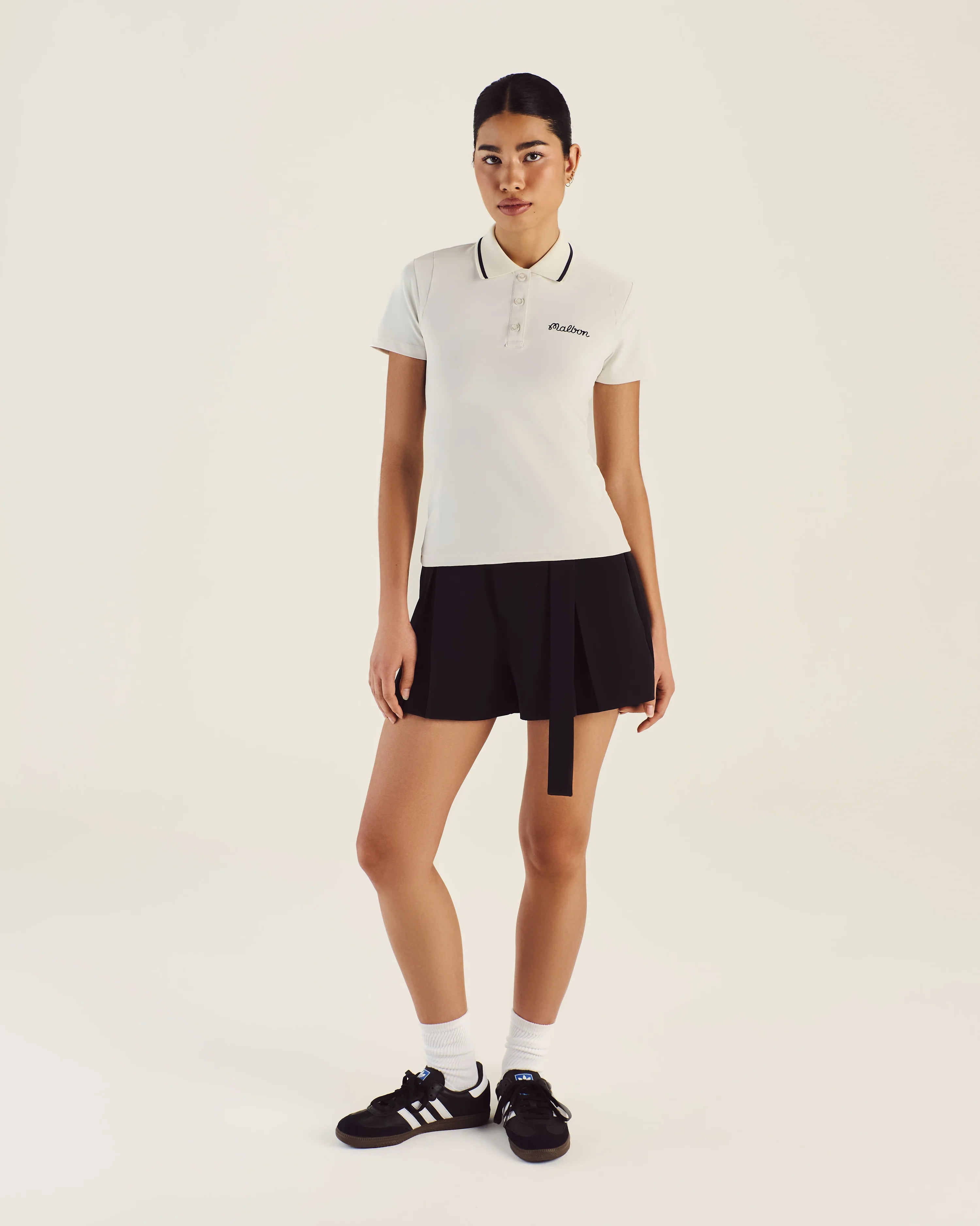 Malbon Golf Women's Paloma Polo White