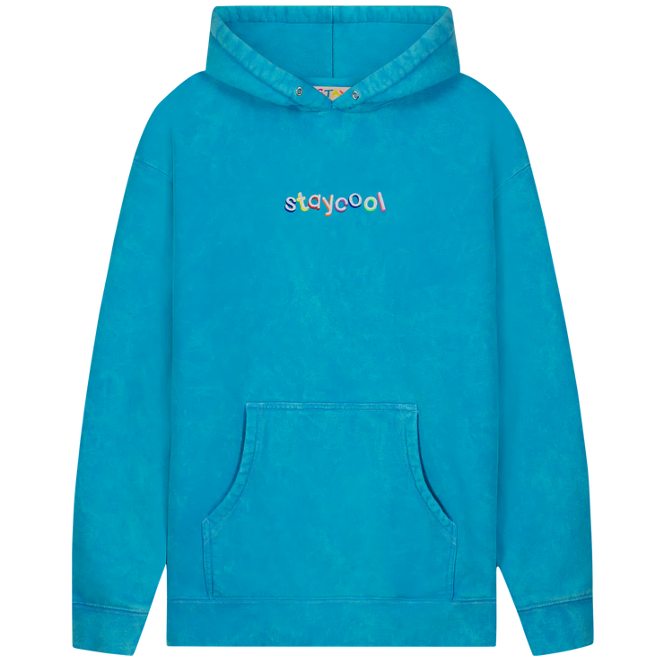 Stay Cool Classic Hoodie (Aqua Mineral Wash) - Gallery Streetwear