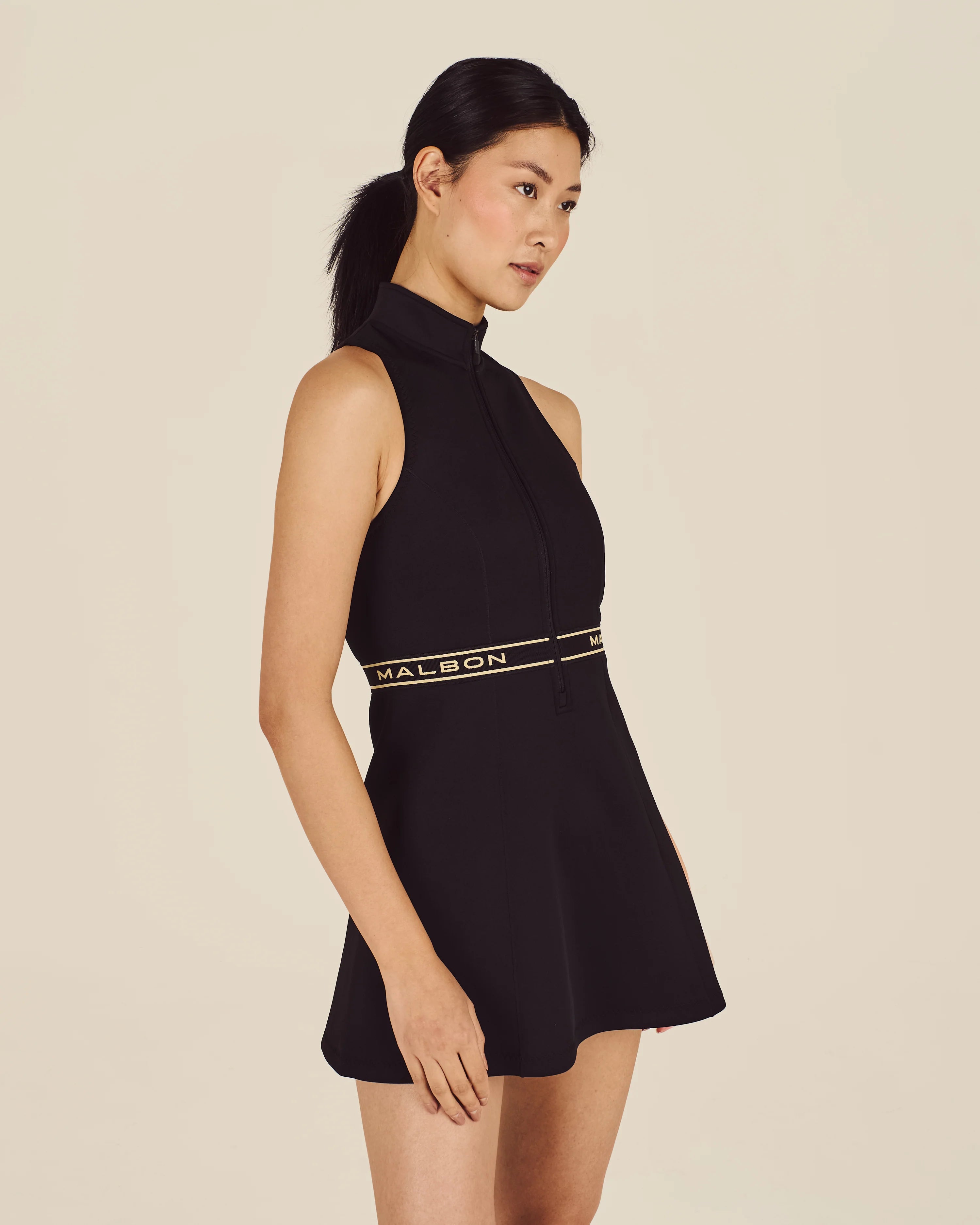 Malbon Golf Kaleen Dress Black