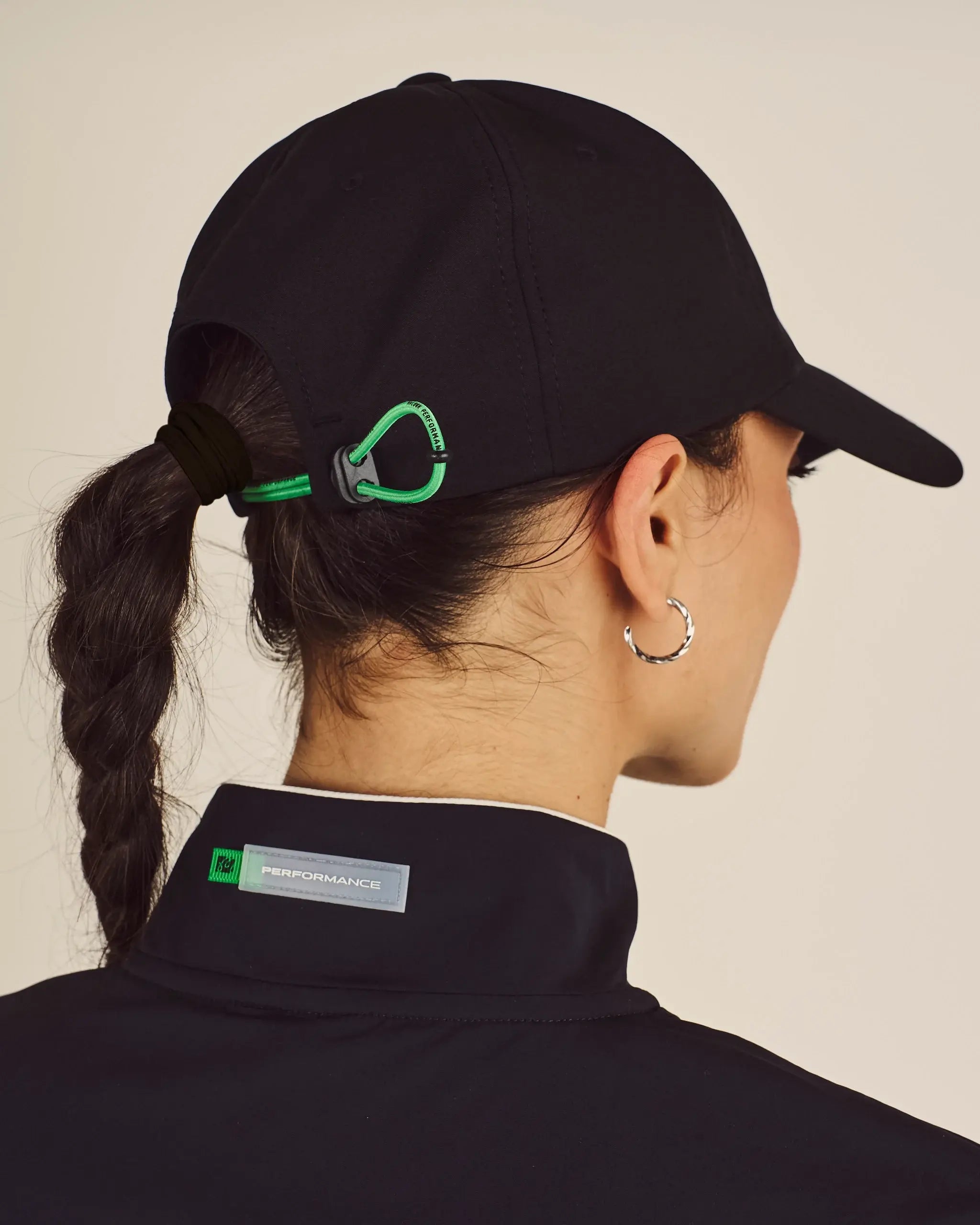 Malbon Golf Ceri Dad Hat Black