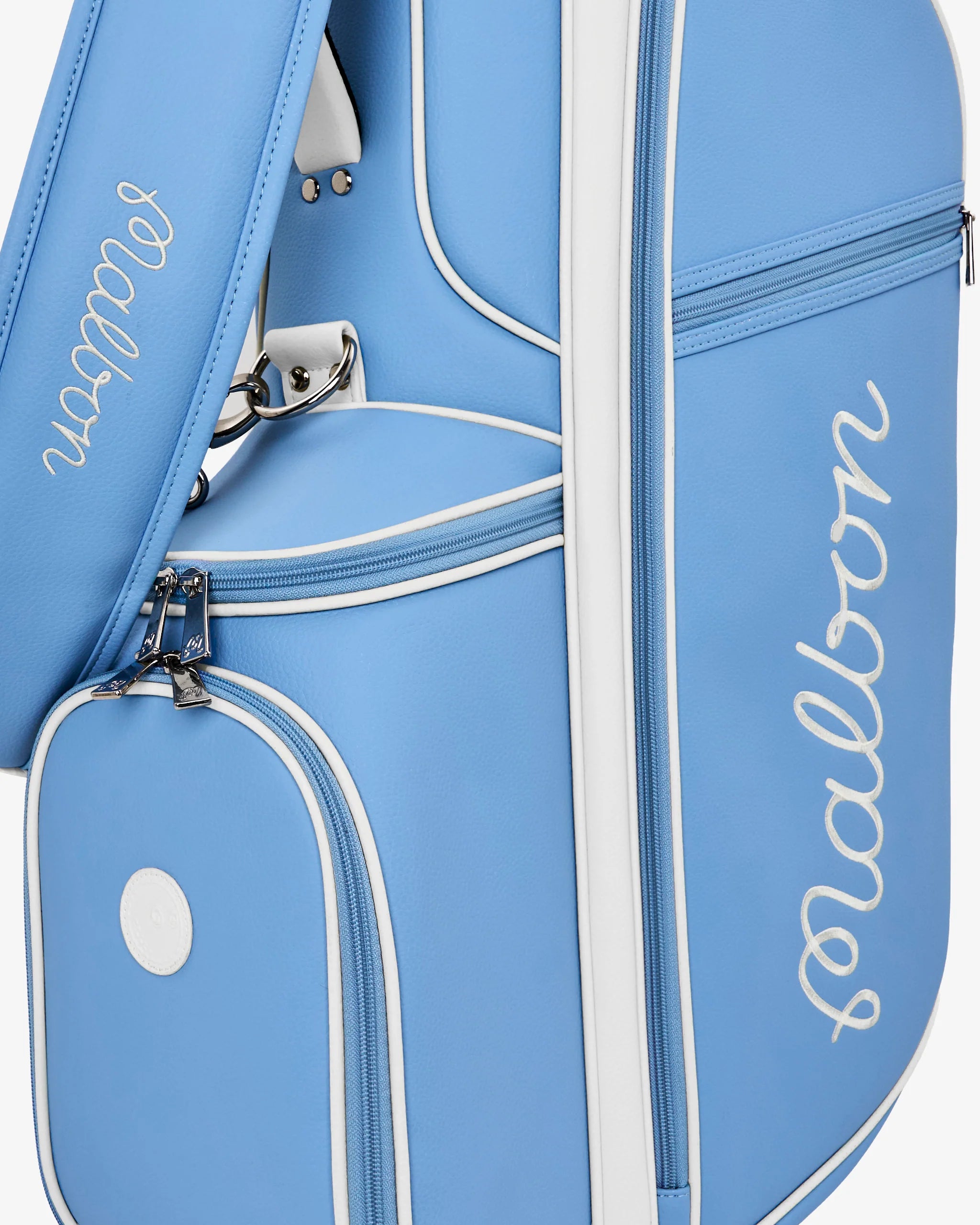Malbon Golf Women’s Cart Bag Light Blue