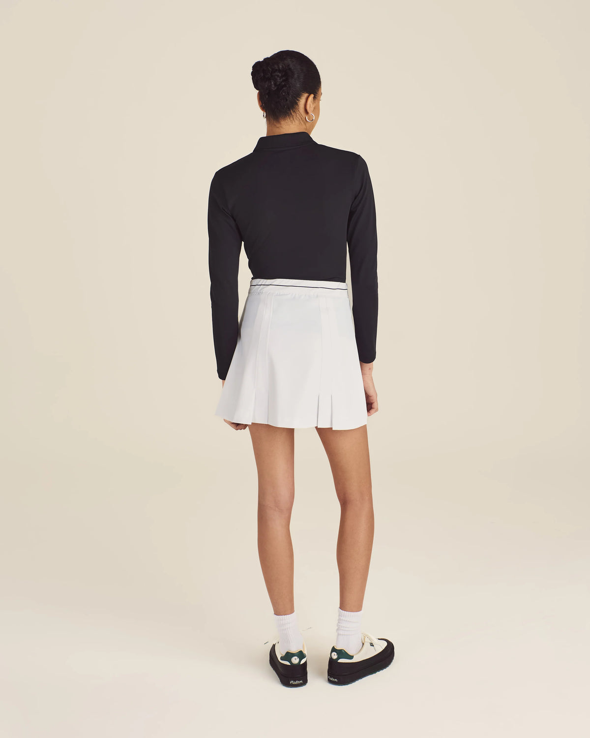 Malbon Golf Venus Longsleeve Polo Black | Gallery Streetwear