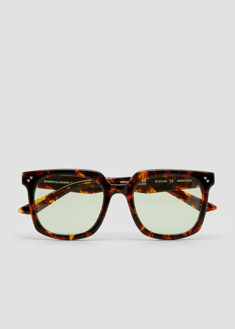 BONNIE CLYDE MERCUTIO TORTOISE/ GREEN TINT - Gallery Streetwear