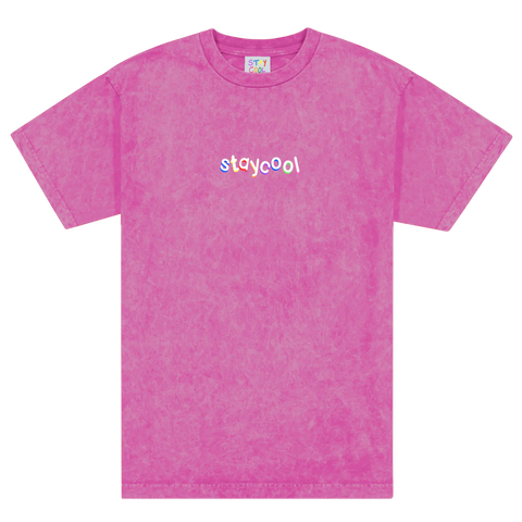 Stay Cool NYC Classic Tee- Strawberry Mineral Wash - Gallery Streetwear