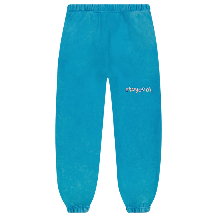 Stay Cool NYC Classic Sweatpant- Aqua Mineral Wash - Gallery Streetwear