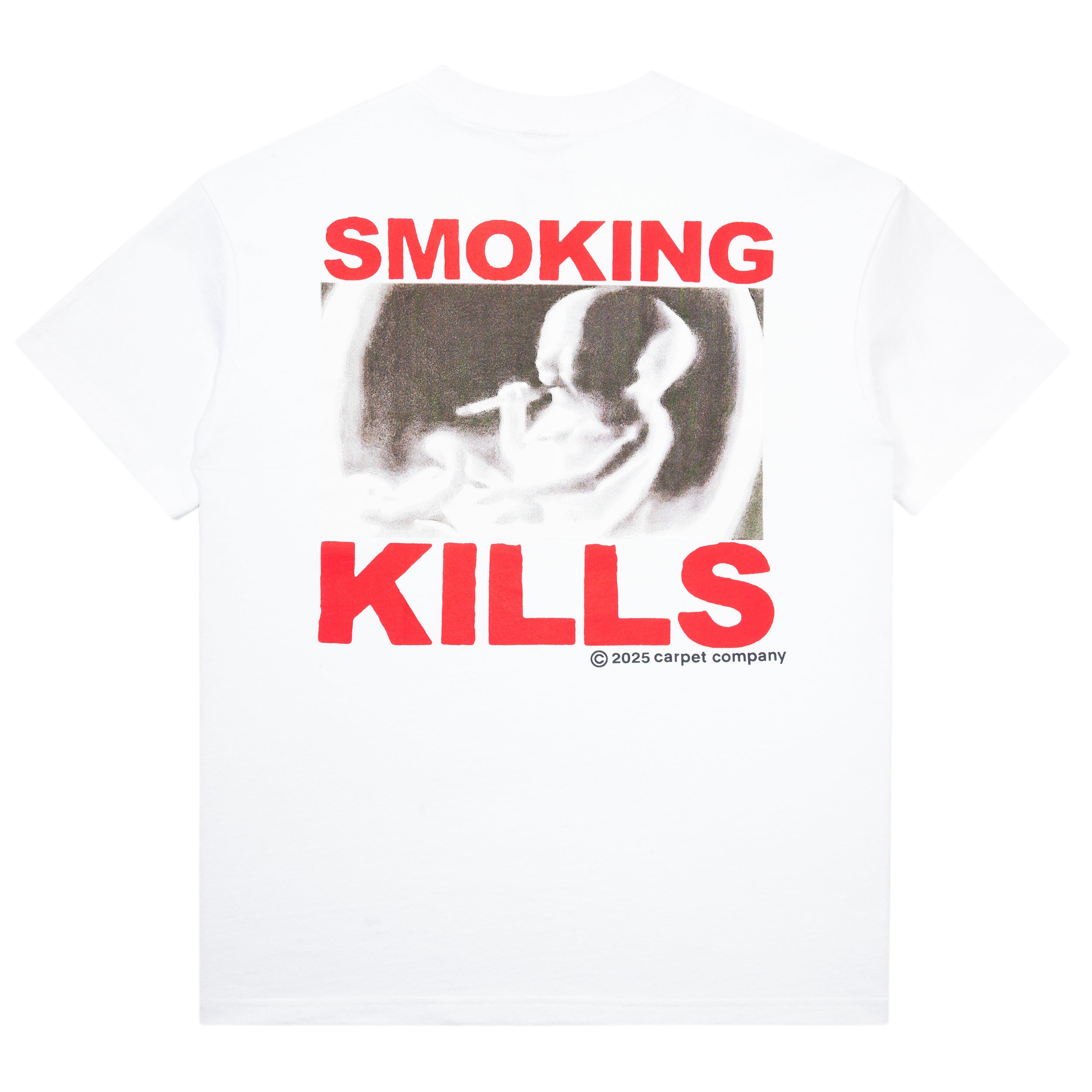 Carpet Company Smoking Kills Tee White