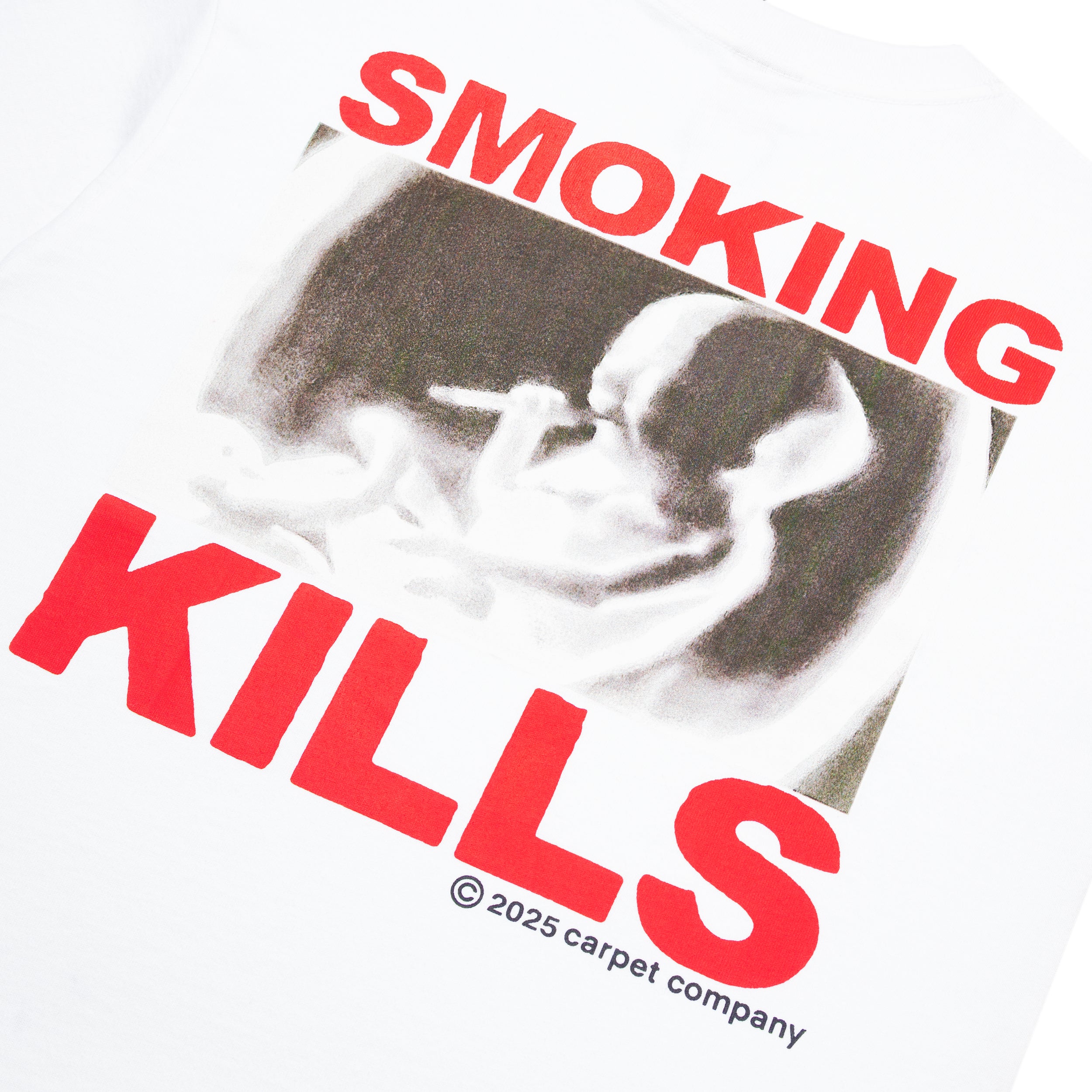 Carpet Company Smoking Kills Tee White