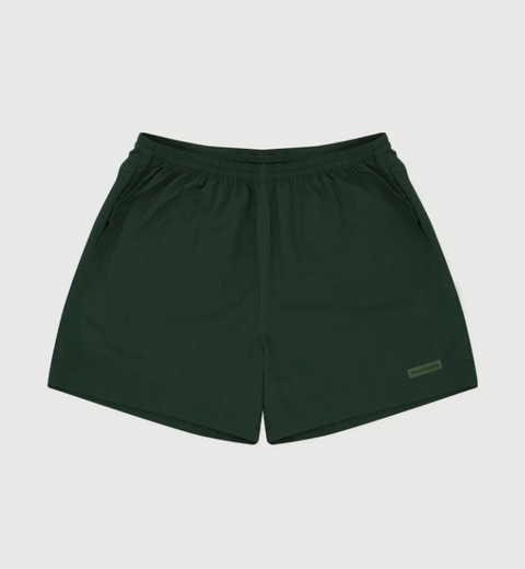 MOPQ Nylon Shorts - Pine - Gallery Streetwear